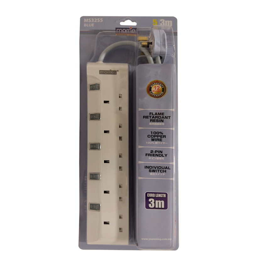 MS3255-3 Blister Pack blue